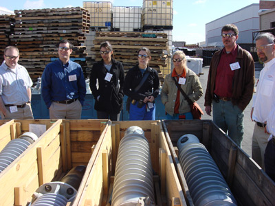 Field trip to metal reclaiming facility dealing with PCB's and mercury